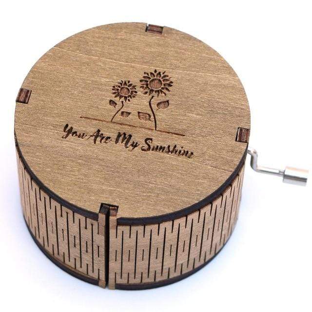 You Are My Sunshine Antique Music Box Blackbrdstore