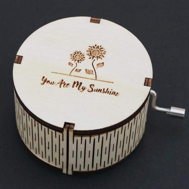 You Are My Sunshine Antique Music Box Blackbrdstore