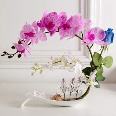 Blackbrdstore J Butterfly Orchid Artificial Flower