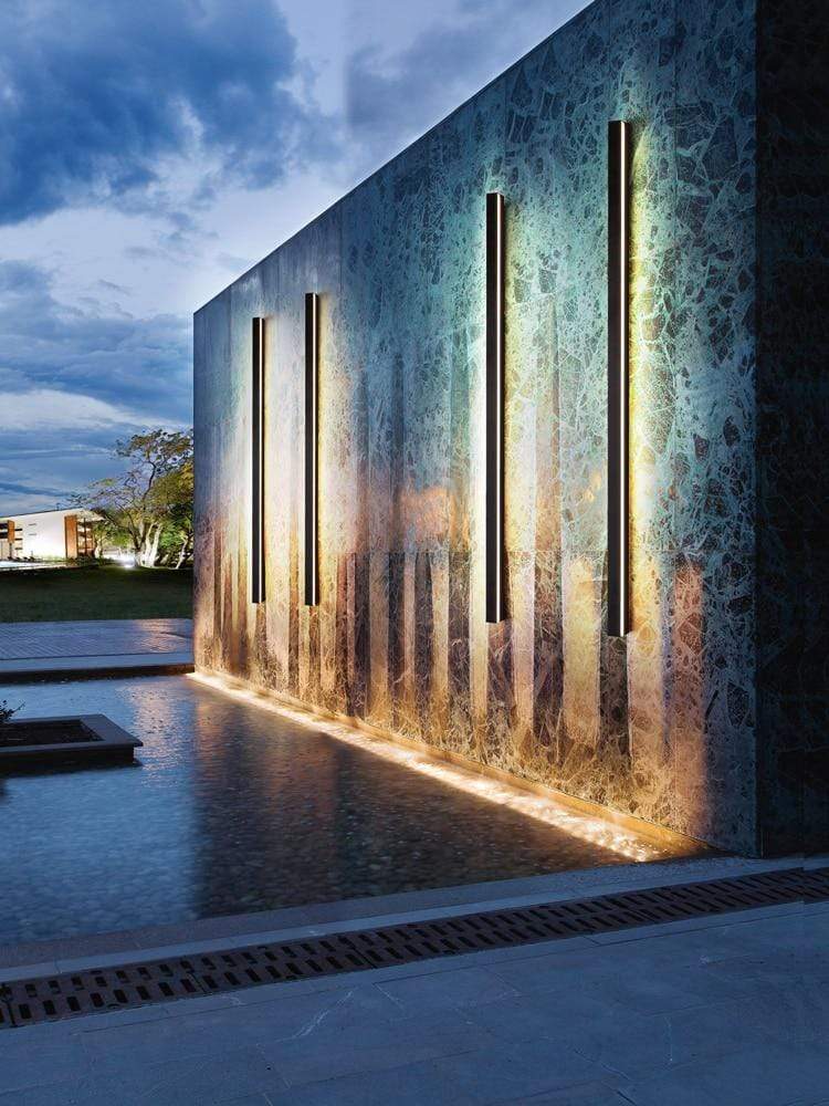 Blackbrdstore LED Outdoor Long Wall Light