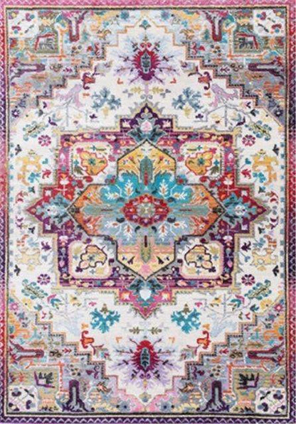 Blackbrdstore Multi / 40x60cm/15.75''x23.62'' Juno Vintage Morocco Carpet