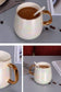 Blackbrdstore Rainbow Pearl Coffee Mug