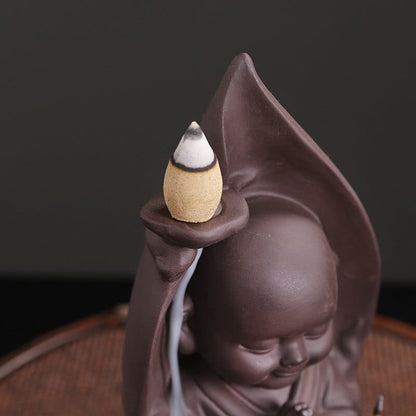 Blackbrdstore Zen Monk Incense Burner