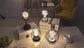 Hollow Out Wine Decanter Shaped LED Lamp