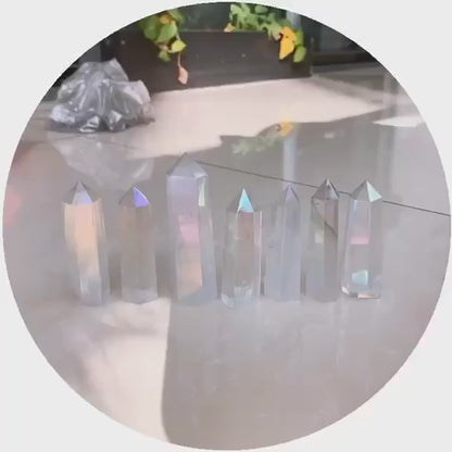 Rainbow Clear Crystal Quartz