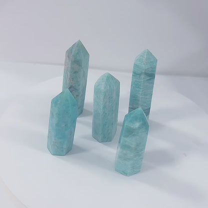 Amazonite Quartz Crystal