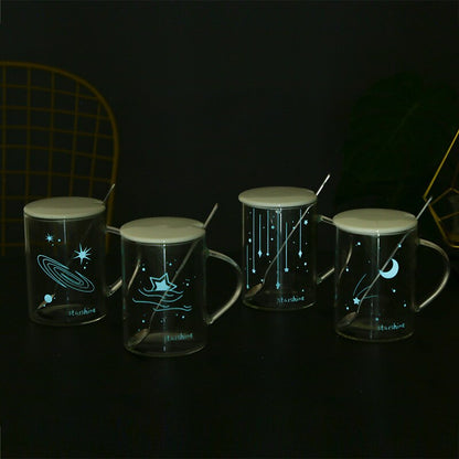 Galaxial Luminous Glass Mug
