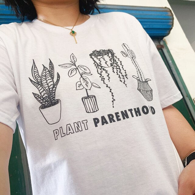 Plant Parenthood White Tee